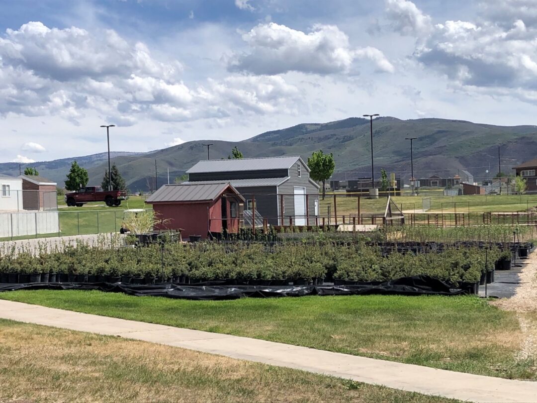 Buildings and nursery of IDEAL Farms at Wasatch High School